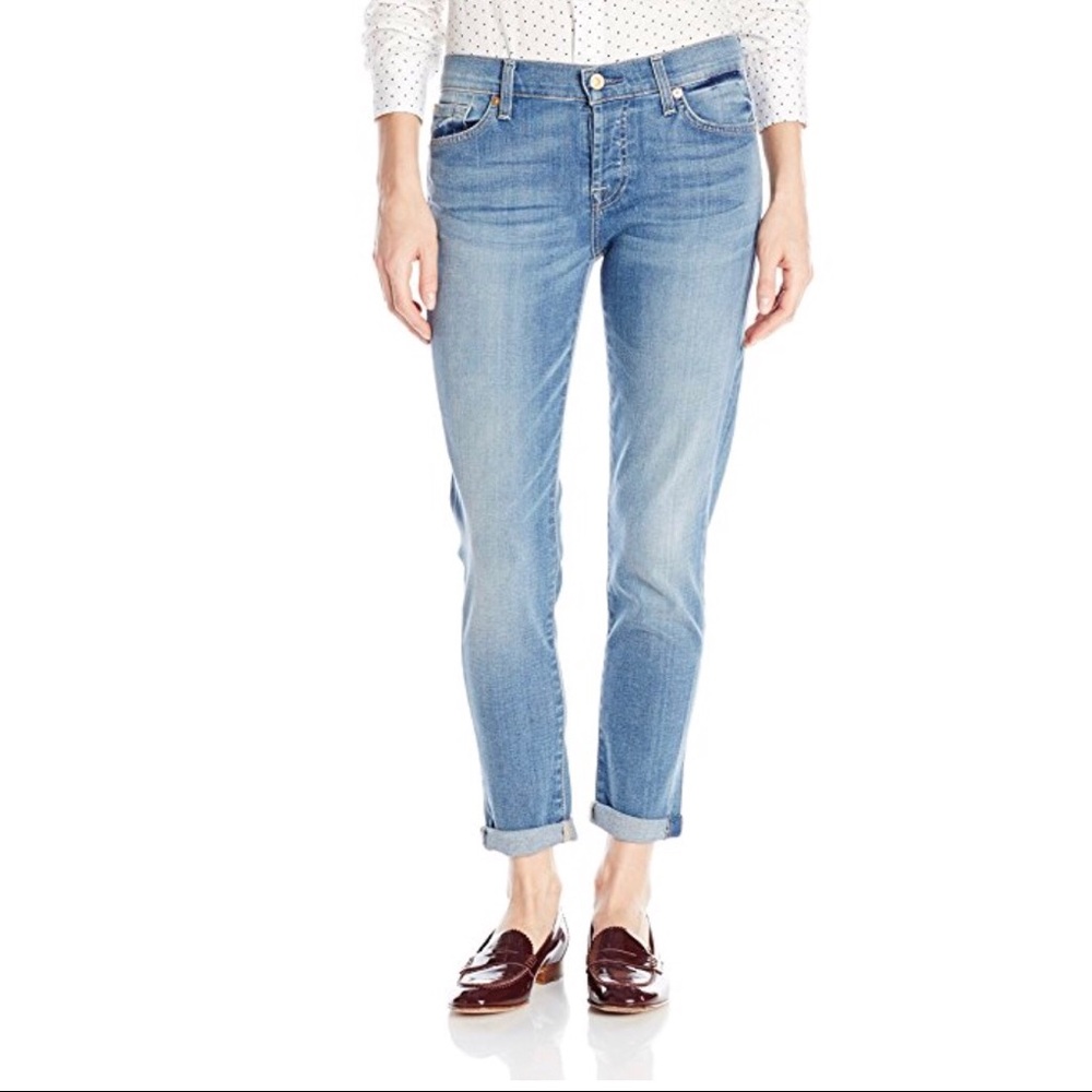 7 For All Mankind Josefina Skinny Boyfriend Jean